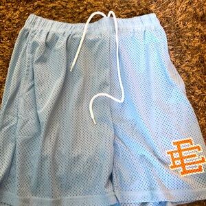 Eric Emanuel shorts light blue. Size medium